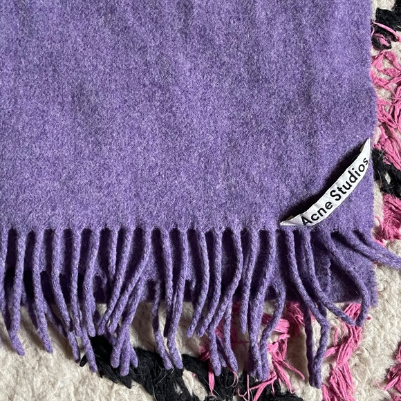 Acne studios scarf - lilac purple - Picture 1 of 6